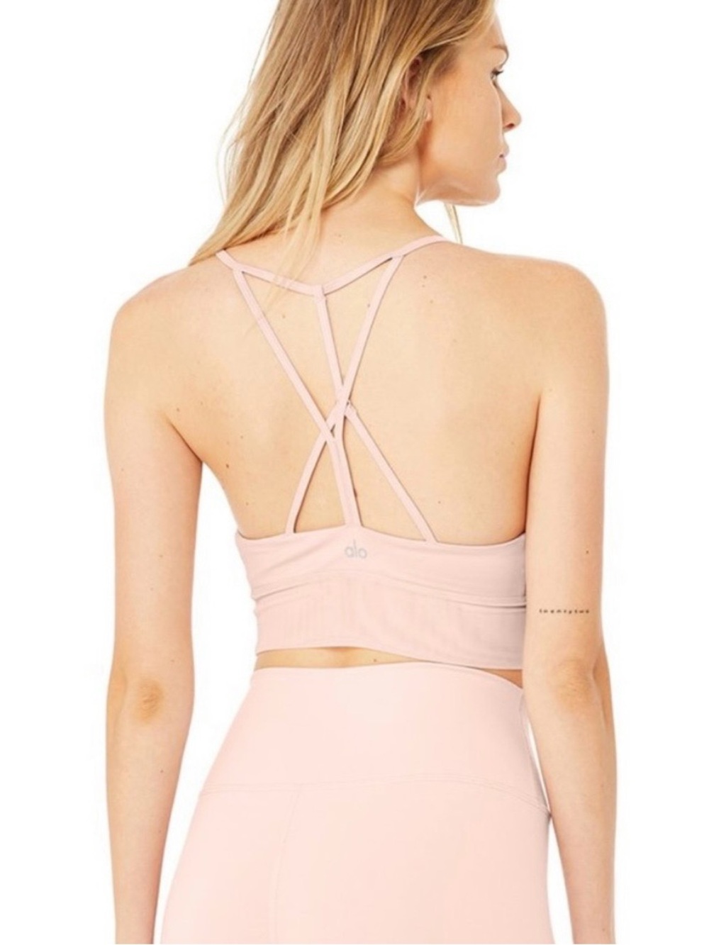 ALO YOGA- Lavish Sports Bra Mauve Size M